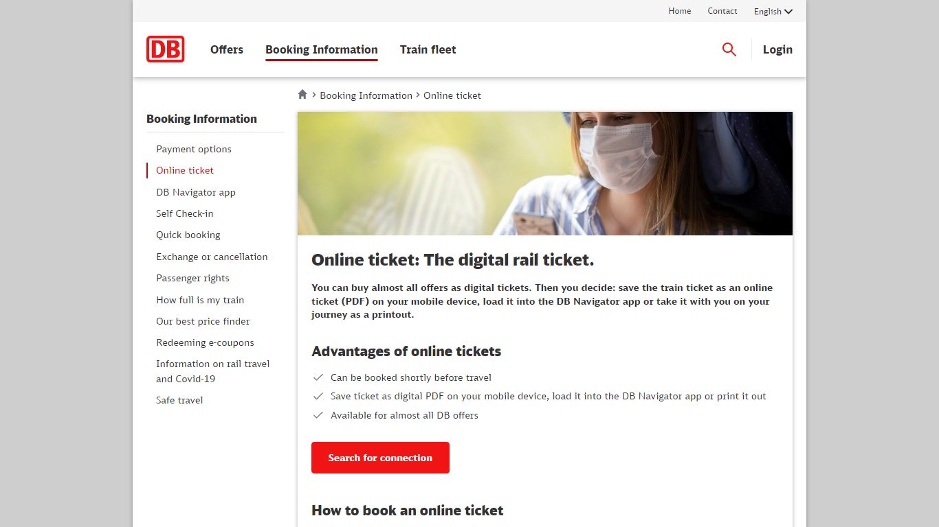 The digital train ticket: Book on bahn.de and use immediately